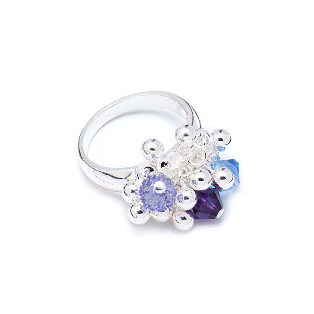 Last Ones • Swarovski Crystal Ring • Sterling Silver Filled • Size 7 or 8 • NWT